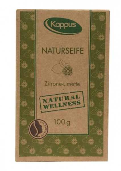 Certifikované přírodní mýdlo 100g citron & limetka