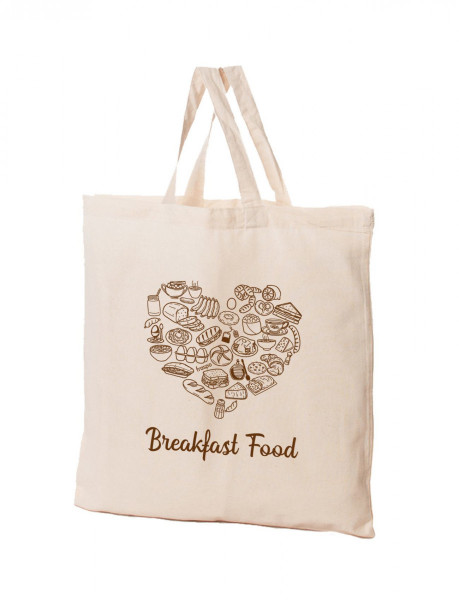 Bavlněná taška 16l breakfest food