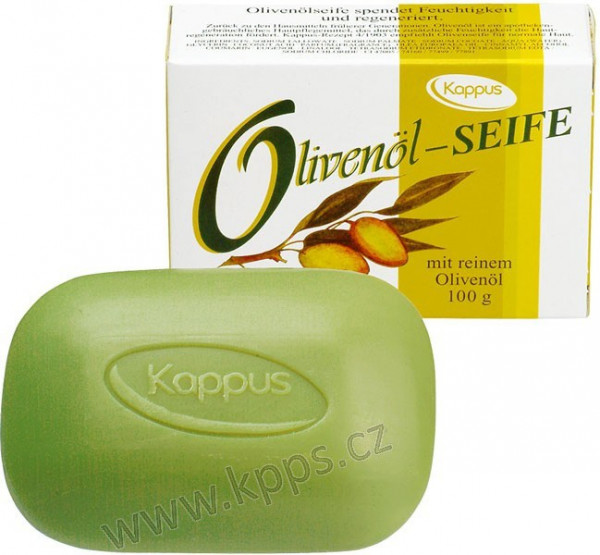 Toaletní mýdlo KAPPUS 100g 3-0537 Olivové