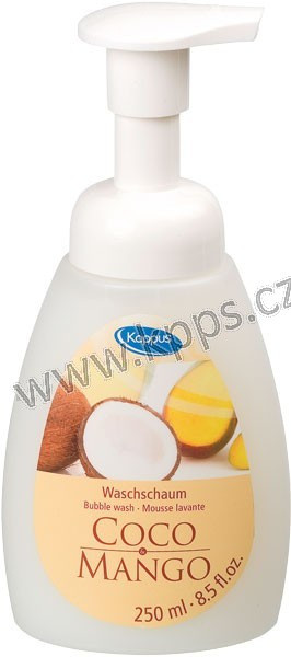 Pěnové mýdlo KAPPUS 250ml kokos+ mango