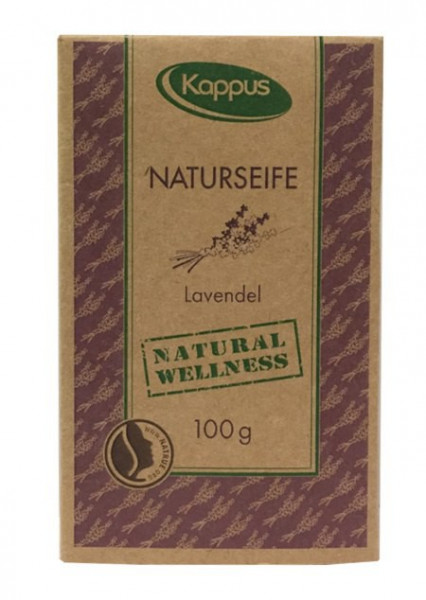 Certifikované přírodní mýdlo 100g levandule