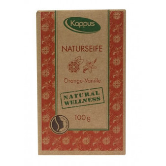 Certifikované přírodní mýdlo 100g orange&vanilla