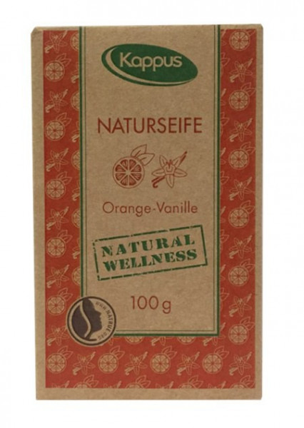 Certifikované přírodní mýdlo 100g orange&vanilla
