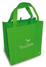 Nákupní taška 25l ECO Style zelená