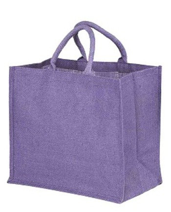 Nákupní taška JUTA 32x40x18 světle fialová