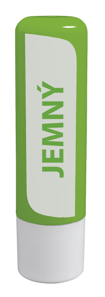 JEMNÝ balzám na rty 4g zelený