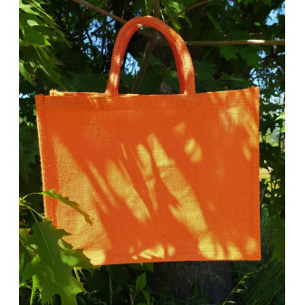 Nákupní taška JUTA 32x40x18 oranžová