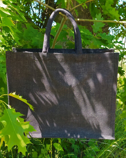 Nákupní taška JUTA  32x40x18  černá