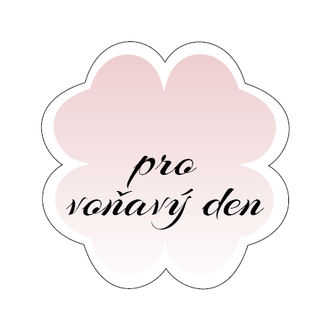 Visačka čtyřlístek Pro voňavý den růžová